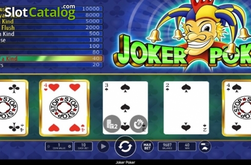 Οθόνη3. Joker Poker (Wazdan) Κουλοχέρης 
