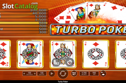 Οθόνη3. Turbo Poker Κουλοχέρης
