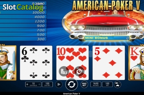 Οθόνη3. American Poker V Κουλοχέρης