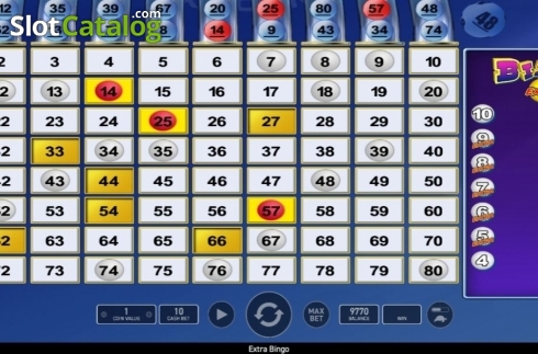 Οθόνη3. Extra Bingo (Wazdan) Κουλοχέρης 