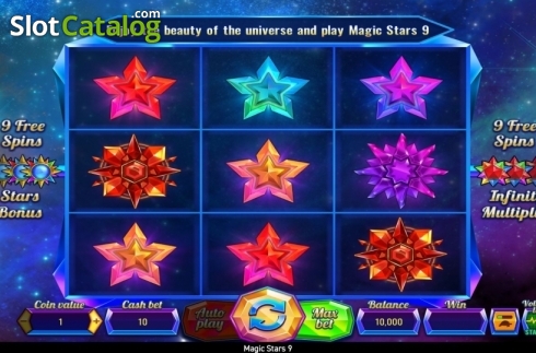 Οθόνη3. Magic Stars 9 Κουλοχέρης