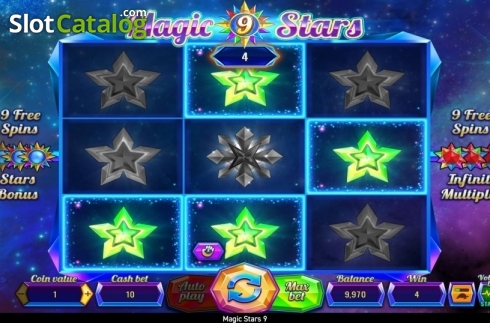 Οθόνη4. Magic Stars 9 Κουλοχέρης