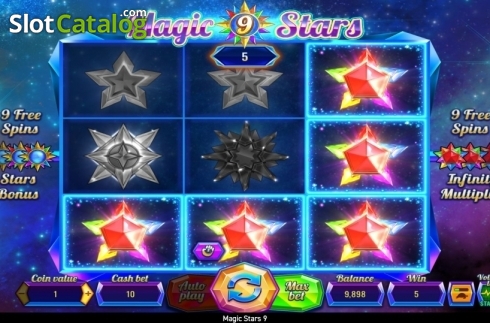 Οθόνη5. Magic Stars 9 Κουλοχέρης