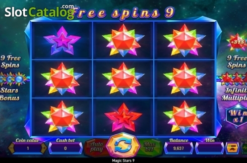 Οθόνη6. Magic Stars 9 Κουλοχέρης