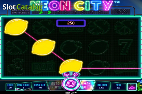 Οθόνη4. Neon City Κουλοχέρης