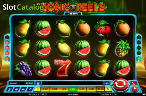 Οθόνη2. Sonic Reels Κουλοχέρης
