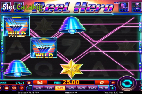 Οθόνη5. Reel Hero Κουλοχέρης