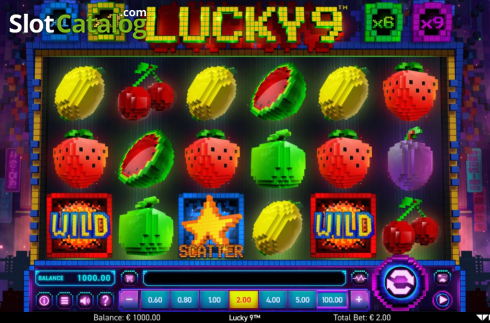 Οθόνη2. Lucky 9 (Wazdan) Κουλοχέρης