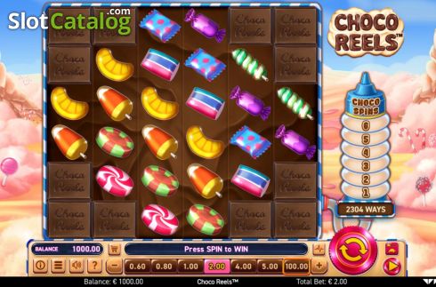 Οθόνη2. Choco Reels Κουλοχέρης