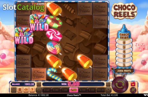 Οθόνη6. Choco Reels Κουλοχέρης