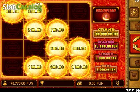 Οθόνη8. Sun of Fortune Κουλοχέρης