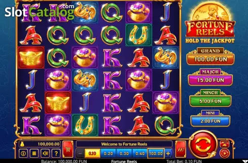 Οθόνη3. Fortune Reels Κουλοχέρης