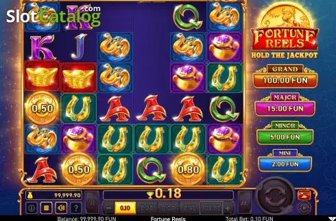 Οθόνη4. Fortune Reels Κουλοχέρης
