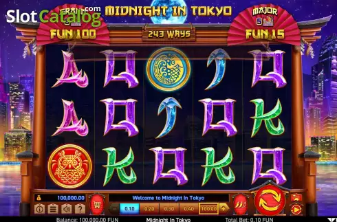 Οθόνη3. Midnight in Tokyo Κουλοχέρης