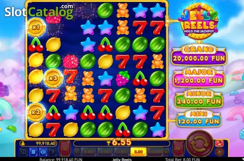 Οθόνη4. Jelly Reels Κουλοχέρης