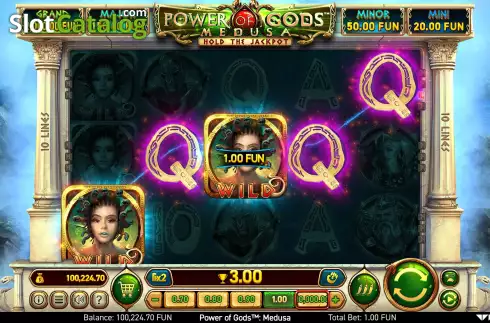 Οθόνη4. Power of Gods Medusa Κουλοχέρης