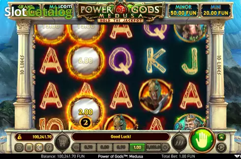 Οθόνη5. Power of Gods Medusa Κουλοχέρης