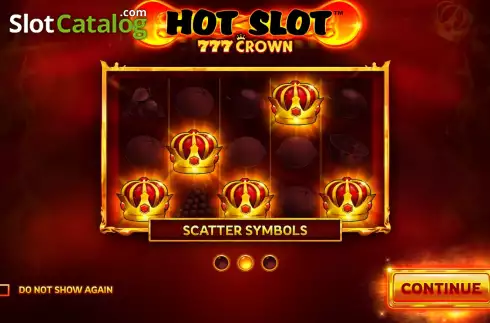 Οθόνη3. Hot Slot 777 Crown Κουλοχέρης