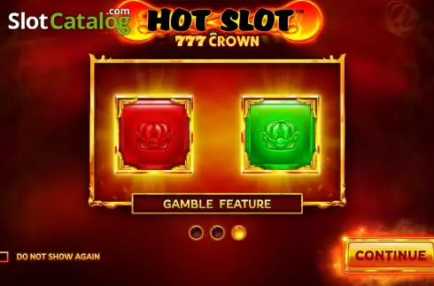 Οθόνη4. Hot Slot 777 Crown Κουλοχέρης