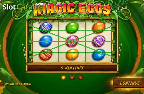 Οθόνη2. Magic Eggs Κουλοχέρης