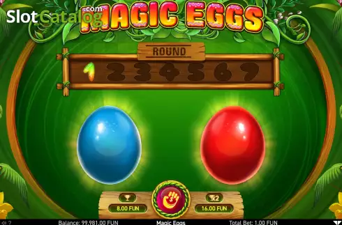 Οθόνη9. Magic Eggs Κουλοχέρης