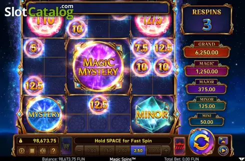 Οθόνη8. Magic Spins Κουλοχέρης