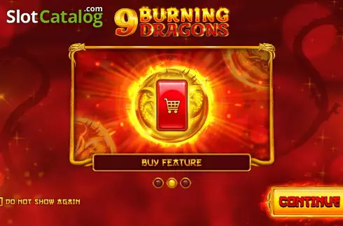 Οθόνη3. 9 Burning Dragons Κουλοχέρης