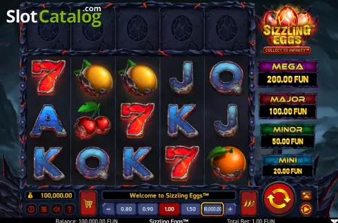 Οθόνη3. Sizzling Eggs Κουλοχέρης