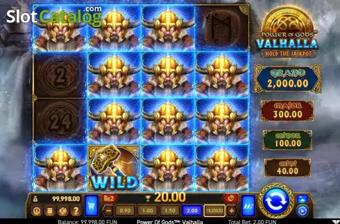 Οθόνη5. Power of Gods: Valhalla Κουλοχέρης