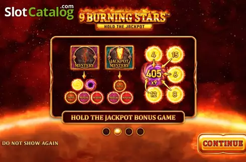Οθόνη2. 9 Burning Stars Κουλοχέρης 