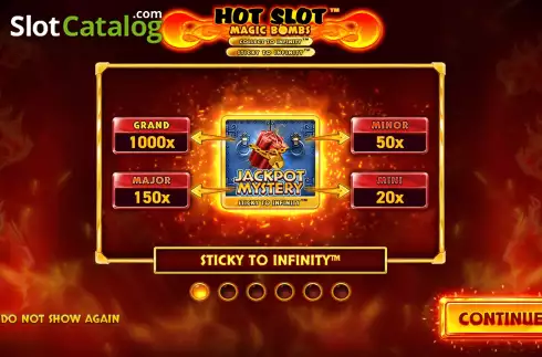 Οθόνη2. Hot Slot™: Magic Bombs Κουλοχέρης