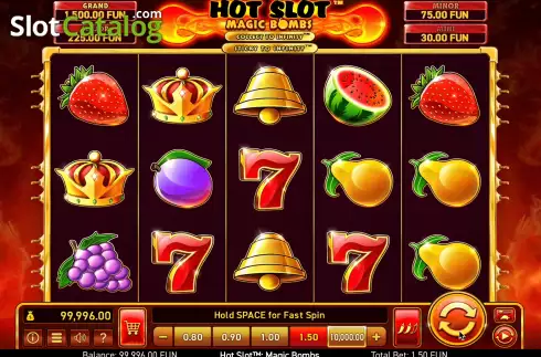 Οθόνη3. Hot Slot™: Magic Bombs Κουλοχέρης
