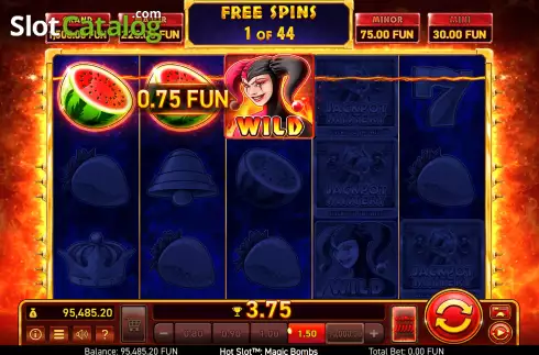 Οθόνη8. Hot Slot™: Magic Bombs Κουλοχέρης