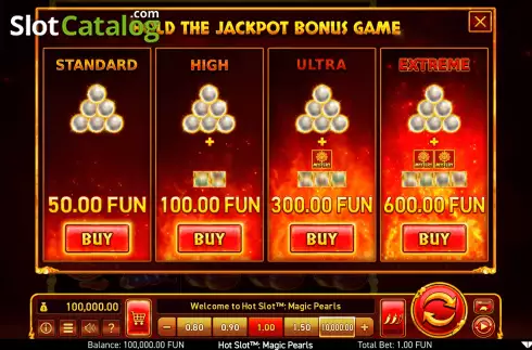 Οθόνη6. Hot Slot: Magic Pearls Κουλοχέρης