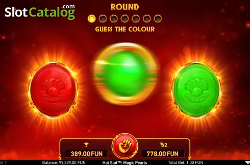 Οθόνη5. Hot Slot: Magic Pearls Κουλοχέρης