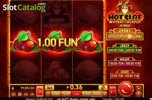 Οθόνη5. Hot Slot: Mystery Jackpot Joker Κουλοχέρης