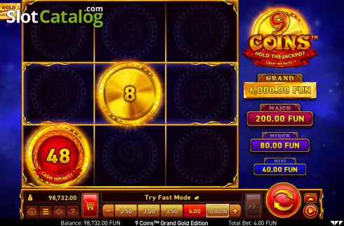 Οθόνη4. 9 Coins Grand Gold Edition Κουλοχέρης