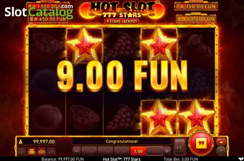 Οθόνη4. Hot Slot: 777 Stars Κουλοχέρης