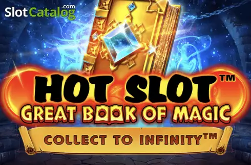 Hot Slot: Great Book of Magic Λογότυπο Hot Slot: Great Book of Magic Λογότυπο