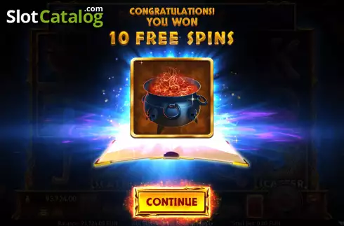 Οθόνη7. Hot Slot: Great Book of Magic Κουλοχέρης