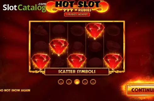 Οθόνη2. Hot Slot: 777 Rubies Κουλοχέρης