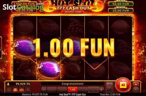 Οθόνη5. Hot Slot: 777 Cash Out (Wazdan) Κουλοχέρης