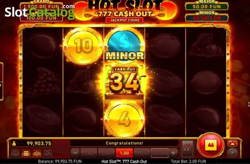 Οθόνη7. Hot Slot: 777 Cash Out (Wazdan) Κουλοχέρης