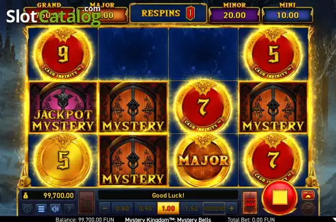 Οθόνη9. Mystery Kingdom: Mystery Bells Κουλοχέρης
