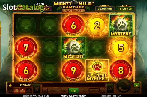 Οθόνη5. Mighty Wild: Panther Κουλοχέρης