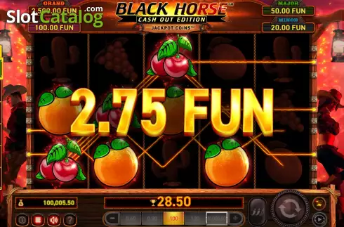Οθόνη4. Black Horse Cash Out Edition Κουλοχέρης