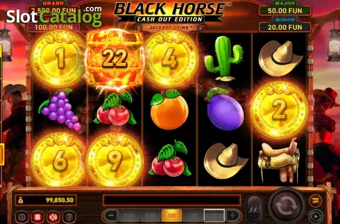 Οθόνη7. Black Horse Cash Out Edition Κουλοχέρης
