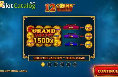 Οθόνη2. 12 Coins Grand Gold Edition Κουλοχέρης