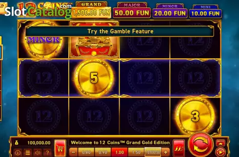 Οθόνη3. 12 Coins Grand Gold Edition Κουλοχέρης