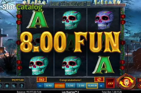 Οθόνη3. Los Muertos II Κουλοχέρης 